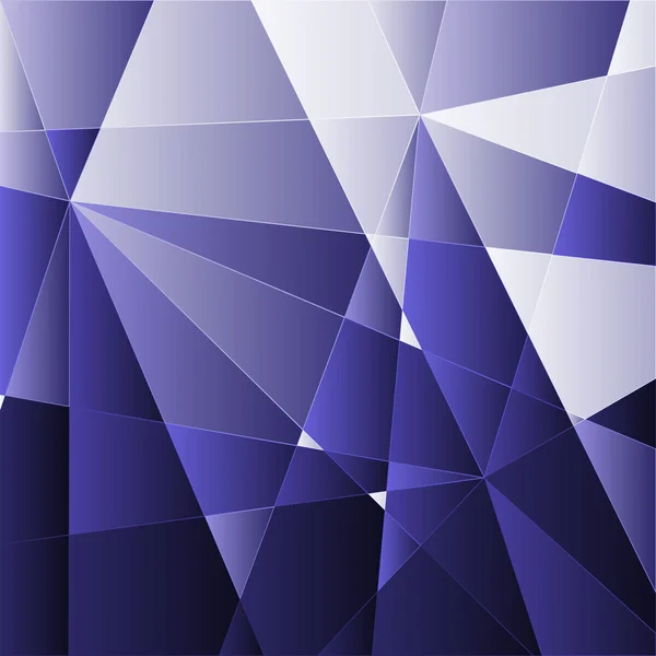 Modrý mnohoúhelník pozadí — Stockový vektor