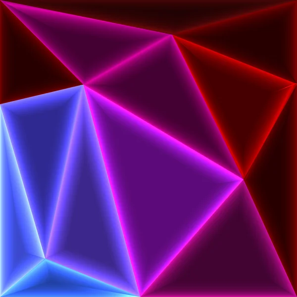 Triangles lumineux — Image vectorielle