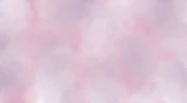Текстура Акварельной Краски Выцветшие Пастельно Фиолетовые Розовые Тона Абстрактное Искусство — стоковое фото