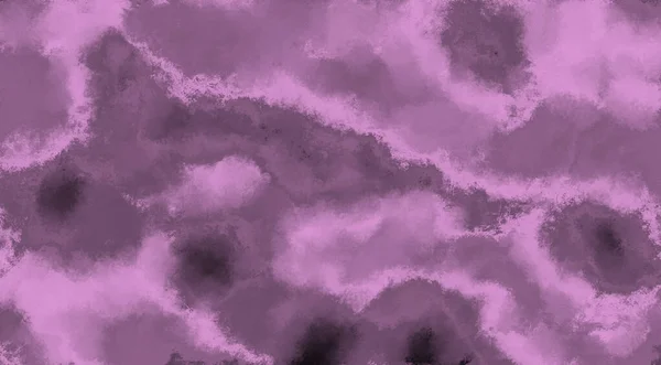 バイオレット抽象水彩背景 あなたのデザインのための紫のデジタルインクの背景 — ストック写真