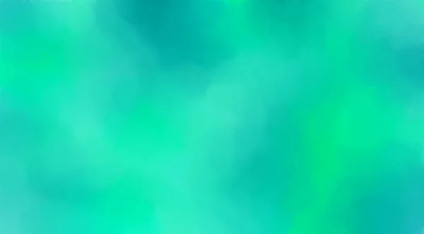 Абстрактная Иллюстрация Размытого Градиента Различных Зеленых Пятен — стоковое фото