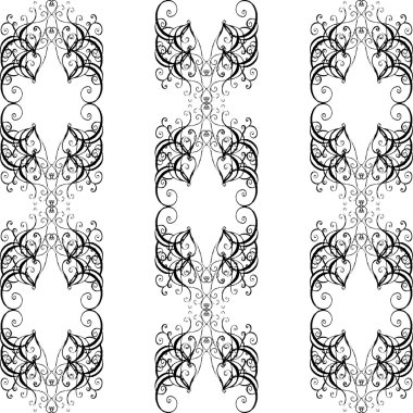 vektör Barok seamless modeli