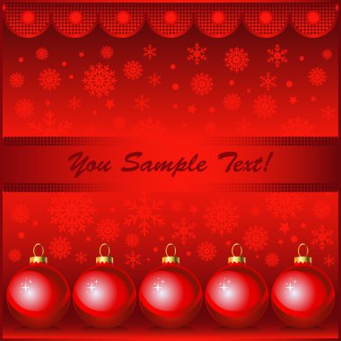 mutlu yeni yıl tebrik kartı veya arka plan