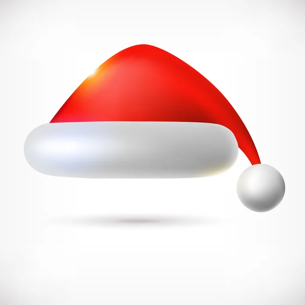 圣诞老人的帽子 — 图库矢量图片