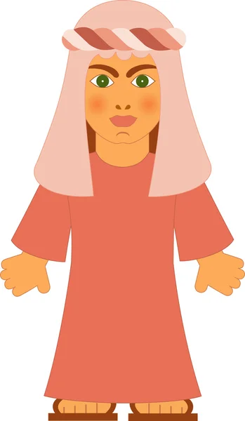 The Leah from the biblical stories. — Stock Vector
