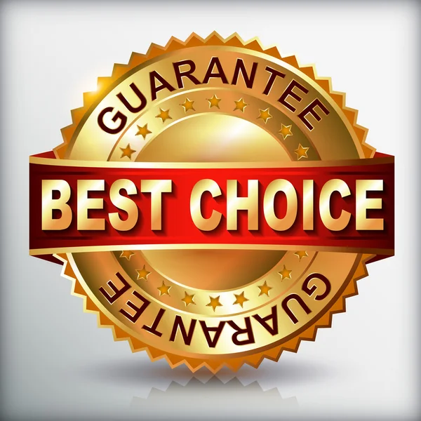 Label Best Choice label or — Image vectorielle