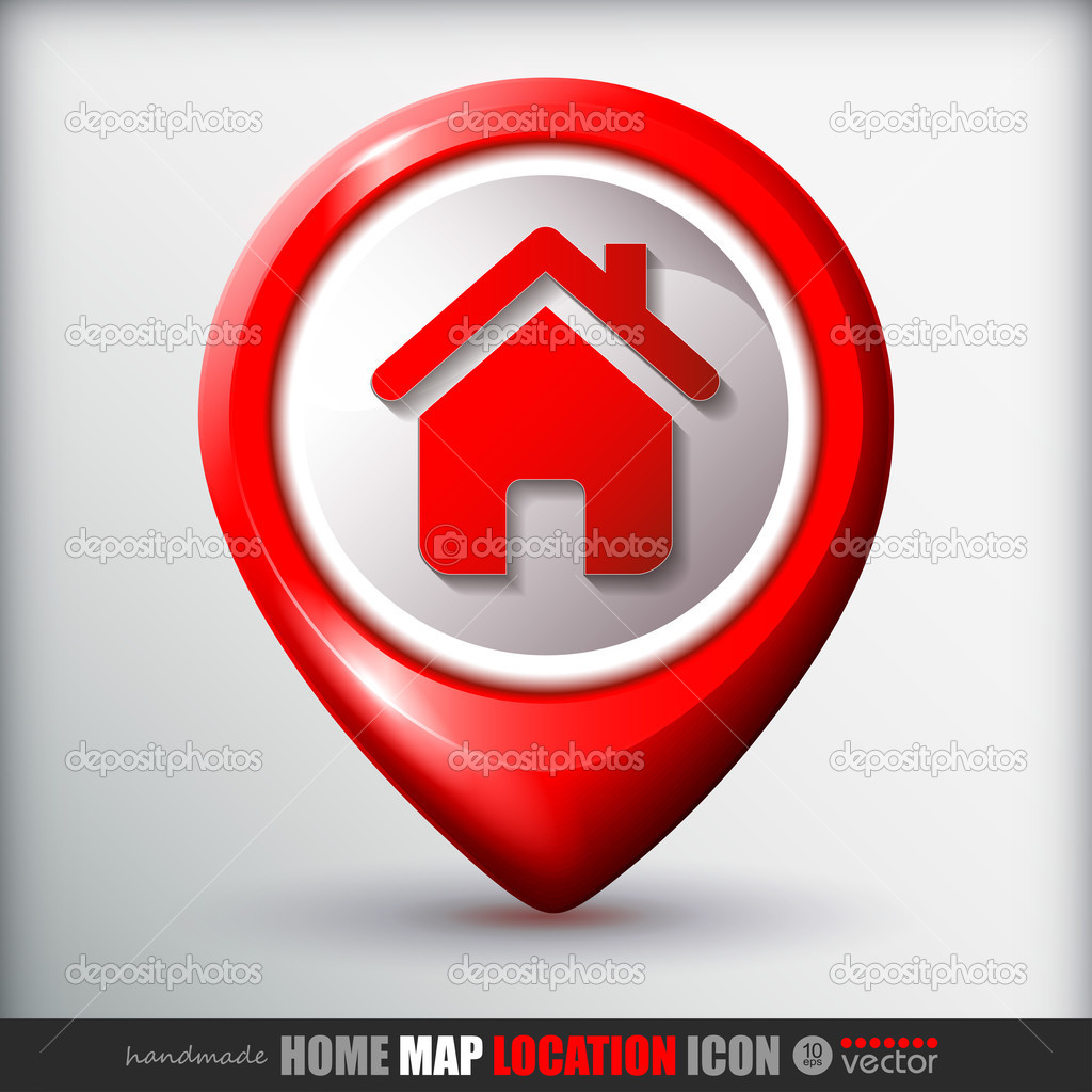 Home map location icon