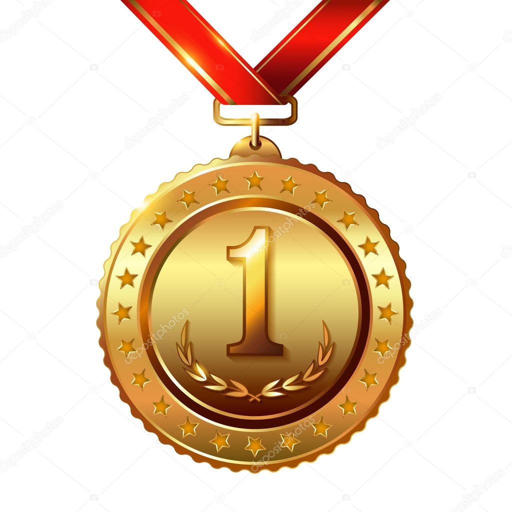 Medalla de oro — Archivo Imágenes Vectoriales © GalaStudio 43493159