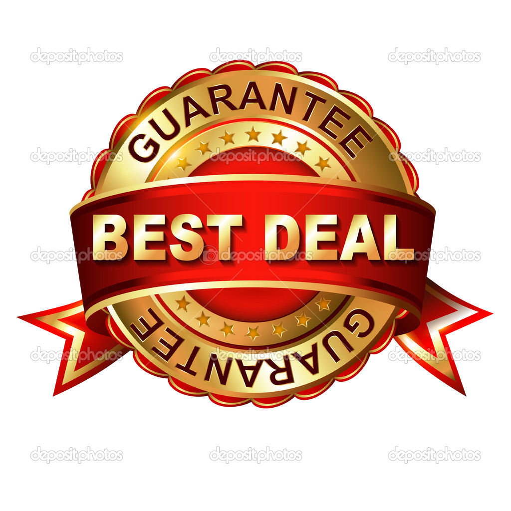 Best deal guarantee golden label