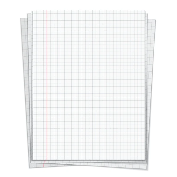 Sells notebook papers — Stock Vector