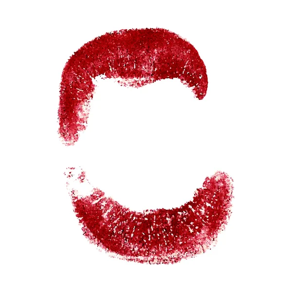 Lèvres Femme — Image vectorielle