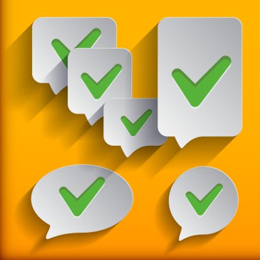 v - doğrulama simge seti