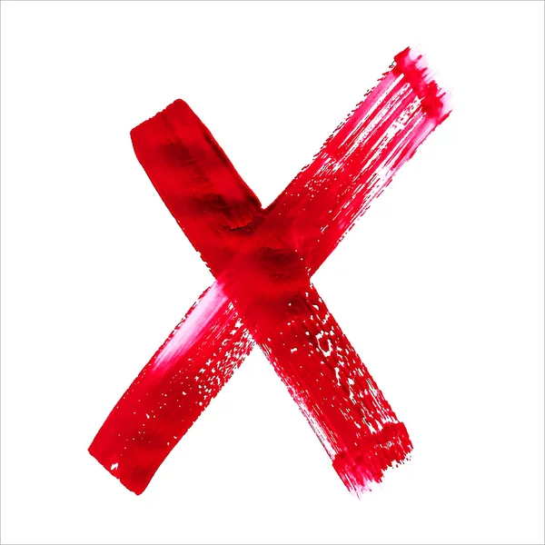 x - kırmızı el yazısıyla mektup