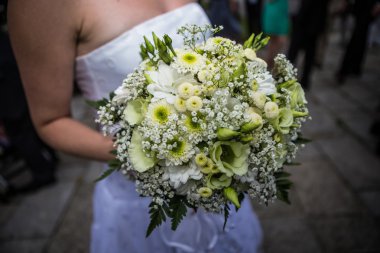 gelin düğün çiçek