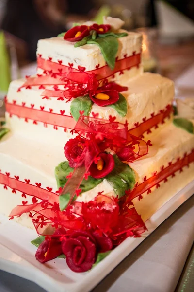 Gâteau de mariage — Photo