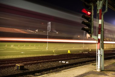 Tren istasyonu.