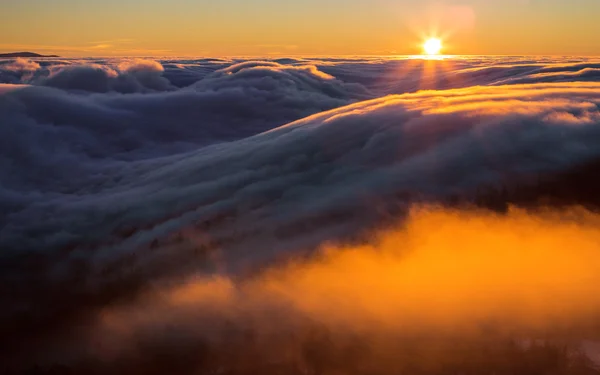 Morning inversion — Stock Photo, Image