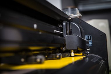 Large format printer clipart