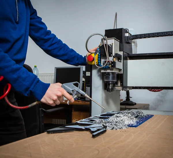 Milling and engraving machine — Stock Photo, Image