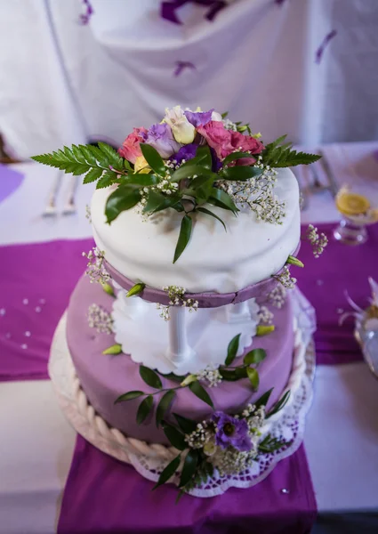 Bolo de casamento — Fotografia de Stock