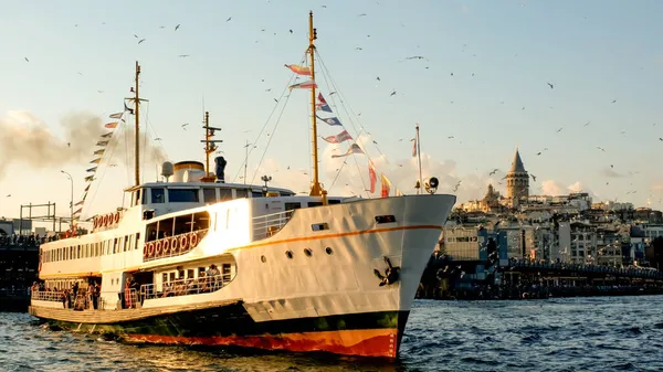 Passagiersveerboot Vliegende Meeuwen — Stockfoto