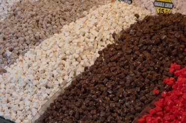 Türk tatlısının ön görüntüsü Türk lezzeti