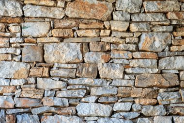 taş duvar arkaplanı, ön görünüm 