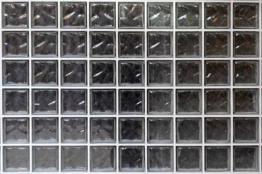 Dekoratif cam duvar dokusu arkaplan, ön görünüm