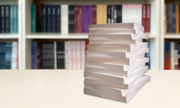 Stacks Papers Stacked Isolated White Background — 图库照片