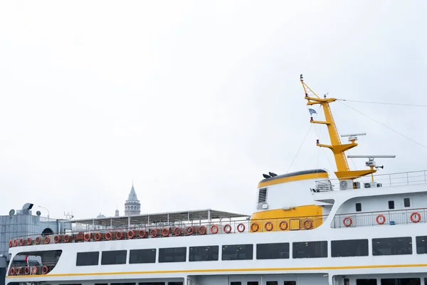 Istambul Navio Barco Passageiros — Fotografia de Stock