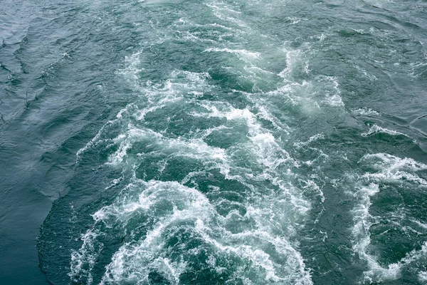 Wave Texture Blue Sea Background — Stock Photo, Image