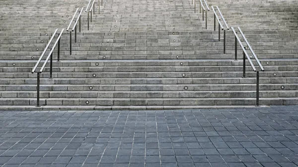 Empty Stone Staircase City Center — Stock Photo, Image