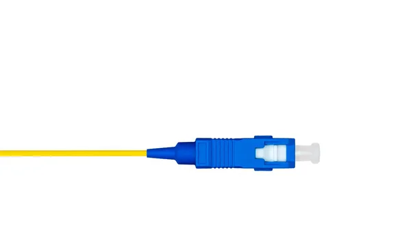 Fiber Optic Cable Isolated White Background — ストック写真