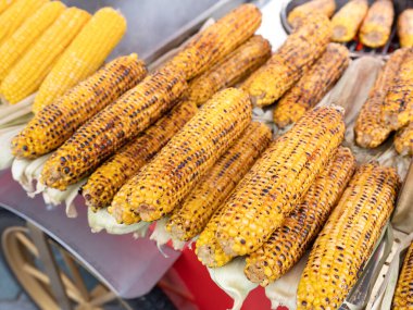 kavrulmuş mısır arka planı, kapat