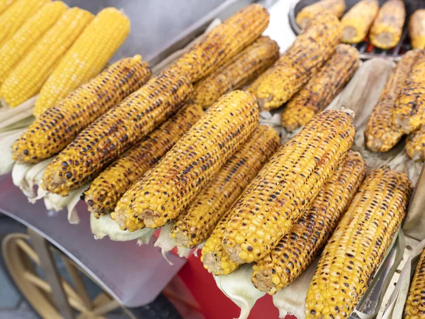 kavrulmuş mısır arka planı, kapat