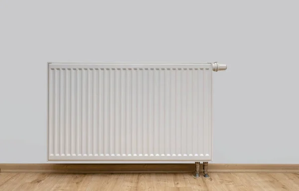 Modern White Radiator Thermostat — Stock Photo, Image