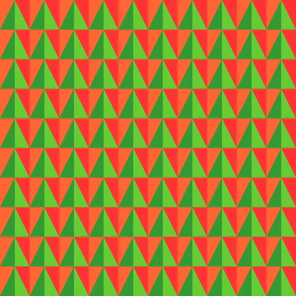 Červené a zelené trojúhelníky pozadí — Stockový vektor