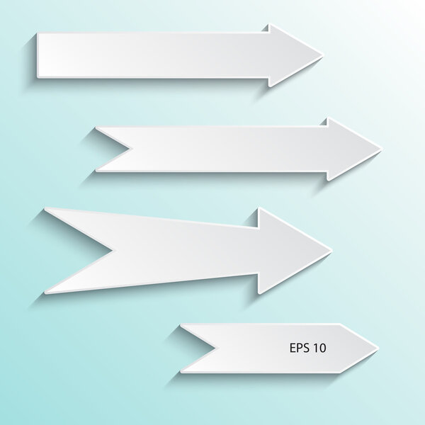 Arrow signs. Vector icon.