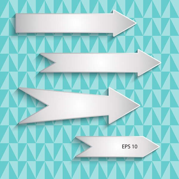 Arrow signs. Vector icon.