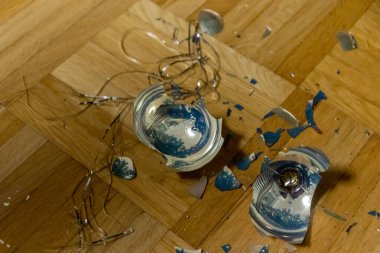 Noel ağacı süslemesi sırasında Noel arifesinde çocuklar tarafından yerle bir edildi ve temizlik ve süsleme için süpürge ile süpürülmek zorunda kaldılar.