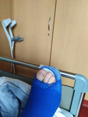 Hastanenin yaralı bacağı