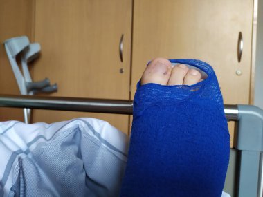 Hastanenin yaralı bacağı