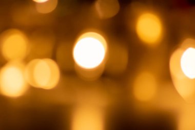 Shiny Christmas lights bokeh background with sparkling bokeh as blurry background for celebration party disco glitter or Christmas eve and a happy new year atmosphere with shining lights and circles