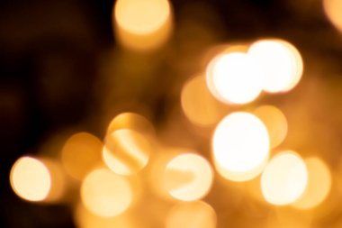 Shiny Christmas lights bokeh background with sparkling bokeh as blurry background for celebration party disco glitter or Christmas eve and a happy new year atmosphere with shining lights and circles