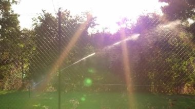 Agricultural irrigation system is needed due to hot summer and drought caused by climate change threatens agriculture and farming industry with dry weather and no rainfall inflate crop prices harvest
