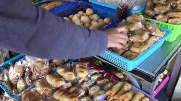 Επιλογή Τροφίμων Για Στο Ραμαντάν — Αρχείο Βίντεο