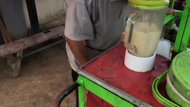 Make Fruit Juice Traditional Tools — Stok video