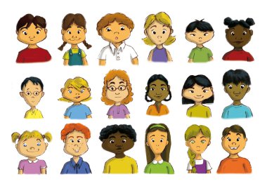 çok kültürlü çocuk