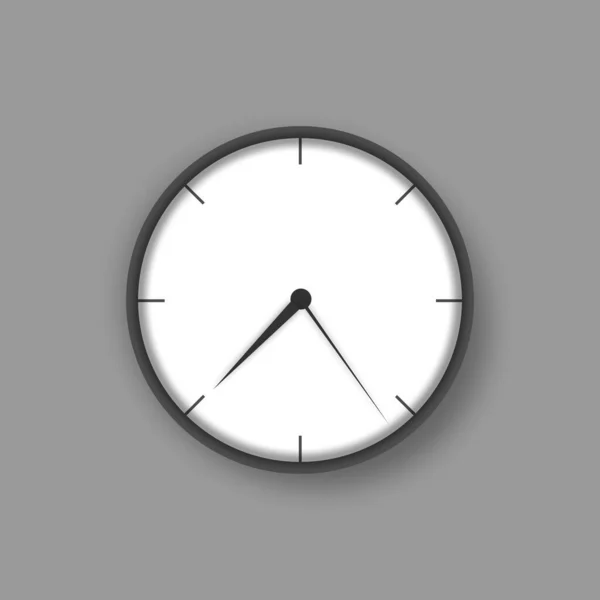 Zegar Ścienny Stylu Minimalizmu Czarny Biały Czerwony Miętowy Beżowy Zielony — Zdjęcie stockowe