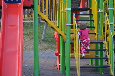 Çocuk tırmanma slayt